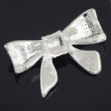 CINDY XIANG Rhinestone Bow Brooch Pin