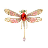 CINDY XIANG Large Enamel Dragonfly Brooches For Women