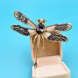 CINDY XIANG Large Enamel Dragonfly Brooches For Women