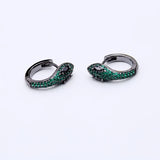 Vintage Punk Snake Stud Earrings Women Ear Accessories