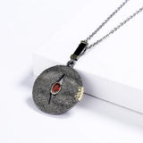 Bohemia Exaggerated Necklace Jewelry CZ Stone Pendant Necklace