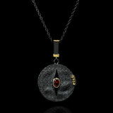 Bohemia Exaggerated Necklace Jewelry CZ Stone Pendant Necklace