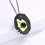 Bohemia Jewelry Vintage Jade Pendant Necklace Women Choker Jewelry