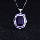 CZ Zircon Necklace Women Charms Pendant Choker Wedding Engagement Party Jewelry
