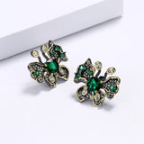 Butterfly Earrings CZ Wedding Party Jewelry