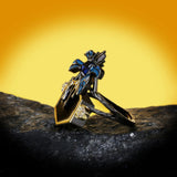 Exaggerated Bee Insect Ladies Ring Enamel Jewelry