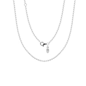 925 Silver Cable Chain Necklace for Women Charms Jewelry Making