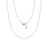 925 Silver Cable Chain Necklace for Women Charms Jewelry Making