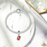 925 Silver Clutch Bag DIY Charm Bracelet Gift
