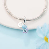 925 Silver Chameleon Dangle Beads for Bracelets - DIY Jewelry Making