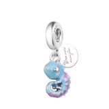 925 Silver Chameleon Dangle Beads for Bracelets - DIY Jewelry Making