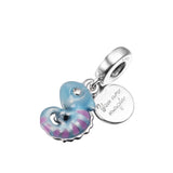 925 Silver Chameleon Dangle Beads for Bracelets - DIY Jewelry Making