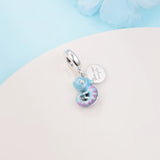925 Silver Chameleon Dangle Beads for Bracelets - DIY Jewelry Making