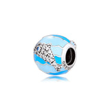 925 Sterling Silver Dolphin Ocean Charm for Jewelry Making