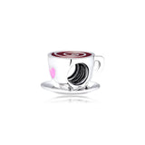 925 Silver Coffe Charm for Charms Bracelets