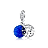 925 Sterling Silver Openwork Arc Charms for DIY Bracelets