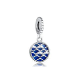 925 Sterling Silver Openwork Arc Charms for DIY Bracelets