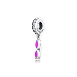 925 Sterling Silver Sunglasses Dangle Charm for Bracelets