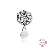 925 Sterling Silver Dragonfly Love Charms Beads for Bracelet DIY Jewelry Making