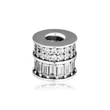 925 Sterling-Silver Shining Paths Charm for Bracelets Bead