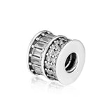 925 Sterling-Silver Shining Paths Charm for Bracelets Bead