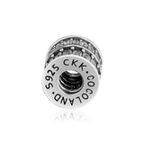 925 Sterling-Silver Shining Paths Charm for Bracelets Bead