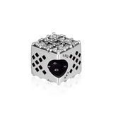 925 Sterling-Silver Charm Bead for Snake Chain Bracelet
