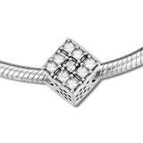 925 Sterling-Silver Charm Bead for Snake Chain Bracelet