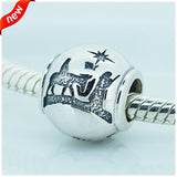 925 Sterling Silver Night Charms Beads For Bracelets