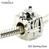 925 Silver Charms Beads for Bracelets & Bangle DIY Jewelry