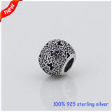 925 Silver Abstract Micro Pave & Cut-Out Butterflies Charms Beads for Bracelets