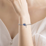 925 Sterling Silver Lock of Love Dangle Beads Charm