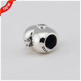 925 Silver Club Charms Heart DIY Beads for Bracelet Making