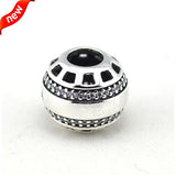 925 Silver Forever Clear Charms DIY Beads Bracelet Jewelry Making