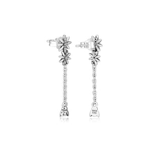 925 Silver Ladybug Stud Earrings for Women