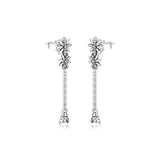 925 Silver Ladybug Stud Earrings for Women