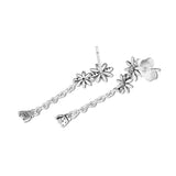 925 Silver Ladybug Stud Earrings for Women