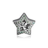 925 Silver Tinkerbell Star Charm Beads DIY Bracelet Making