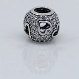 925 Sterling Silver Hearts Charms Beads for Bracelets