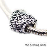 925 Silver Love & Kisses Charm Beads for Bracelets