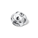 925 Silver Paw Print Charm Bead for Bracelet DIY