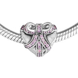 Heart Charm Bead Silver 925 Fits Europe Bracelet