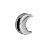 Moon Bead Charm Sterling Silver 925 for Bracelet Necklace