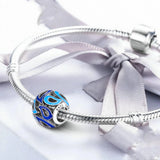 Water Droplets Charm 925 Silver DIY Charms Bracelets