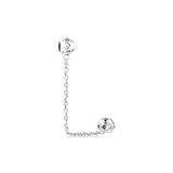 Safety Chain 925 Silver Beads for Moments Bracelet DIY