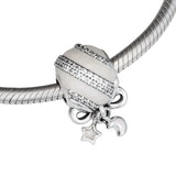 Christmas Charm Bead for Bracelets Silver Jewelry DIY Beads