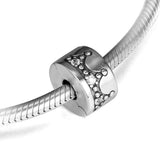 Crown Charm Bead Fit European Bracelets Sterling Silver DIY Jewelry