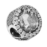 Snowflake Charms 925 Sterling Silver Beads for Bracelets & Bangle