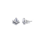 Classic Wishes Stud Earring 925 Sterling Silver Jewelry