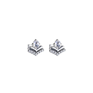 Classic Wishes Stud Earring 925 Sterling Silver Jewelry